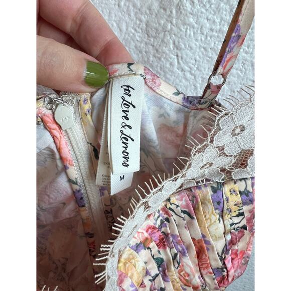 For Love & Lemons x Victoria’s Secret Gardenia Mini Dress - Picture 7 of 13